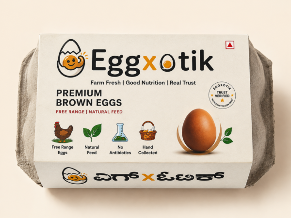 ChatGPT Image Aug 29, 2026, 09_57_52 AM 6 PCS - Premium Free Range Brown Eggs